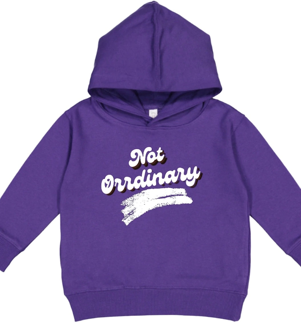 Not Orrdinary Kids Hoodie